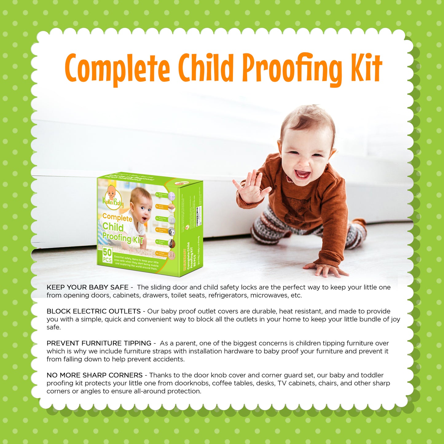 Baby Proofing Kit (50 Pcs)