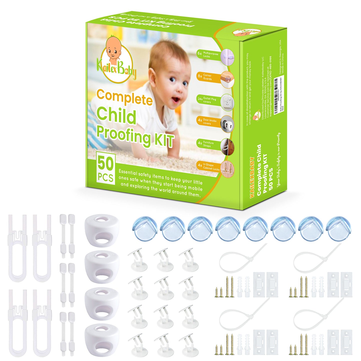 Baby Proofing Kit (50 Pcs)